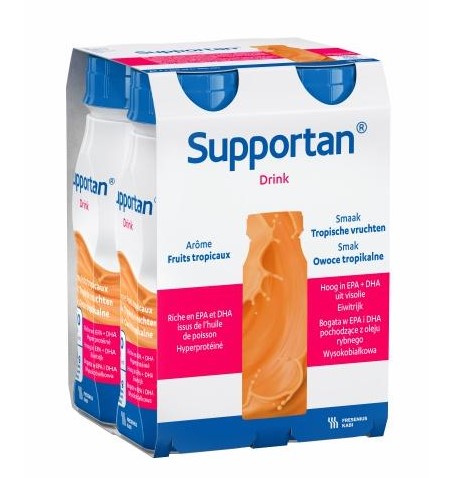 Fresenius Supportan DRINK 4x200ml tropische Früchte